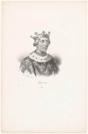 Portrait of Louis VIII of France