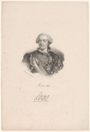 Portrait of Louis XV of France
