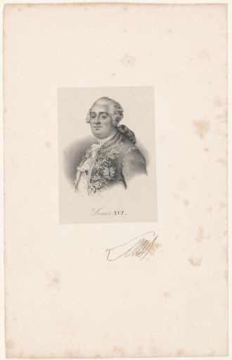 Portrait of Louis XVI of France