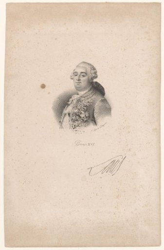 Portrait of Louis XVI of France