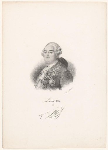 Portrait of Louis XVI of France
