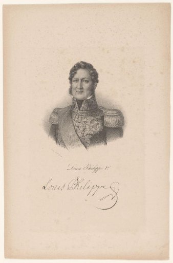 Portrait of Louis Philippe I of France