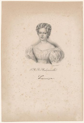 Portrait of Louise Marie of France