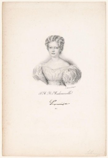 Portrait of Louise Marie of France