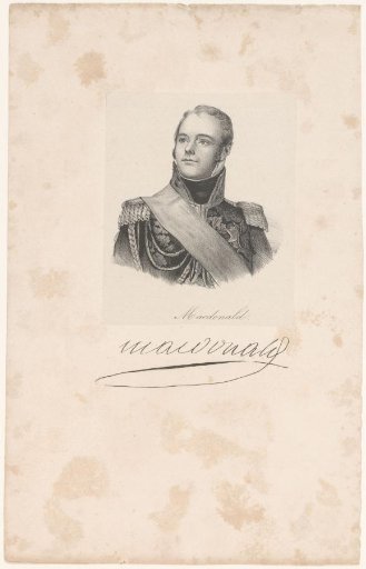 Portrait of Étienne Jacques Joseph Macdonald