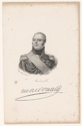 Portrait of Étienne Jacques Joseph Macdonald