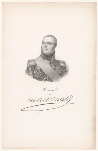 Portrait of Étienne Jacques Joseph Macdonald