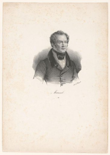 Portrait of Jacques-Antoine Manuel