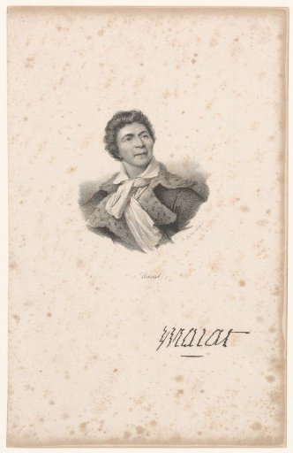 Portrait of Jean-Paul Marat