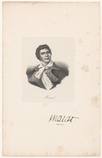 Portrait of Jean-Paul Marat