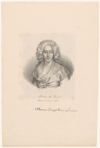Portrait of Marie Joséphine of Savoy