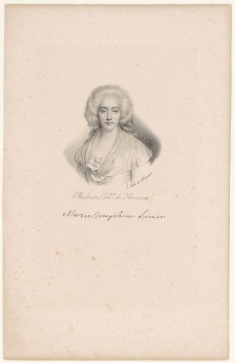 Portrait of Marie Joséphine of Savoy