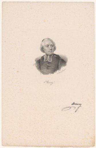 Portrait of Jean-Sifrein Maury