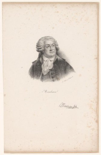 Portrait of Honoré-Gabriel de Riqueti, Count of Mirabeau