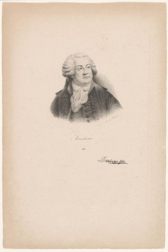 Portrait of Honoré-Gabriel de Riqueti, Count of Mirabeau