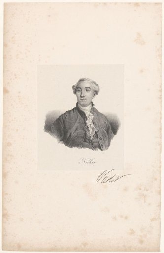 Portrait of Jacques Necker