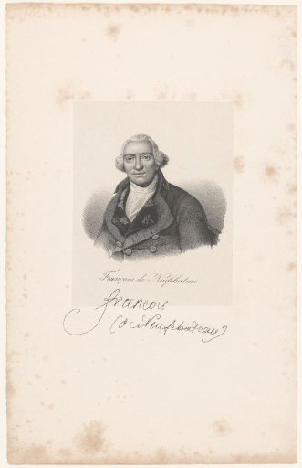 Portrait of Nicolas François de Neufchâteau