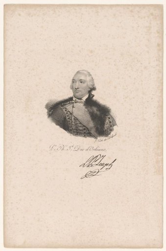 Portrait of Louis Philippe II of Orléans