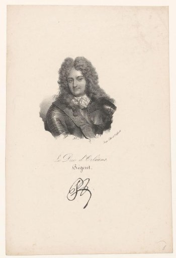 Portrait of Philip of Orléans, Regent of France