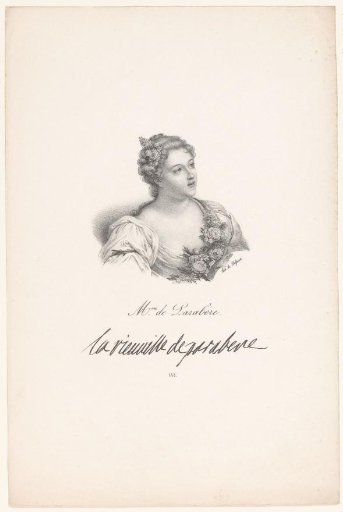 Portrait of Marie-Madeleine de Parabère
