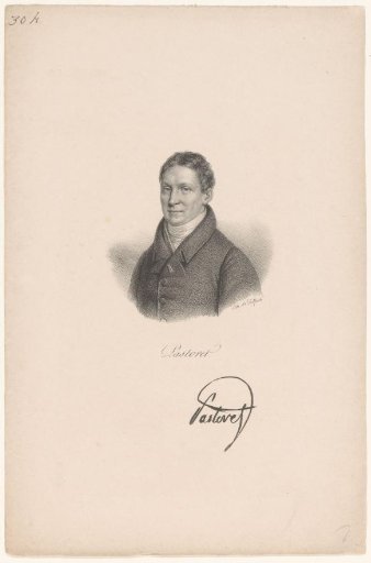 Portrait of Claude-Emmanuel de Pastoret
