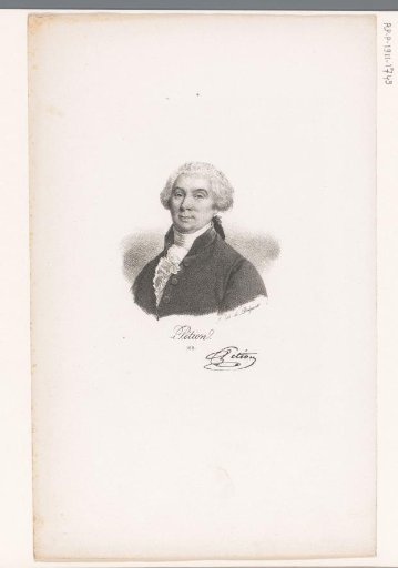 Portrait of Jérôme Pétion de Villeneuve