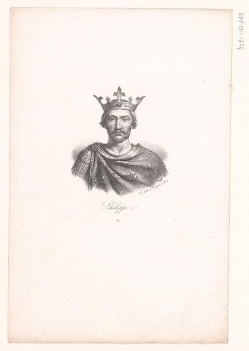 Portrait of Philip I of France