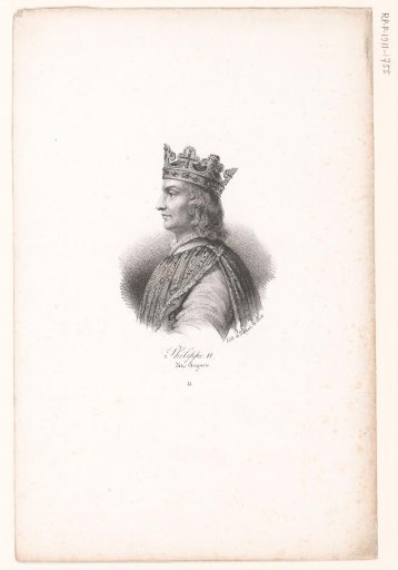 Portrait of Philip II of France