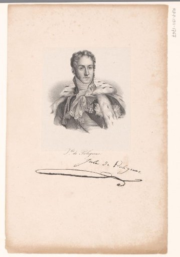 Portrait of Jules de Polignac
