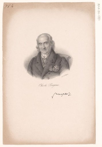 Portrait of Charles de Pougens