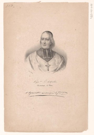 Portrait of Hyacinthe-Louis de Quélen
