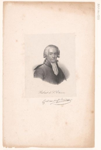 Portrait of Jean-Paul Rabaut Saint-Étienne
