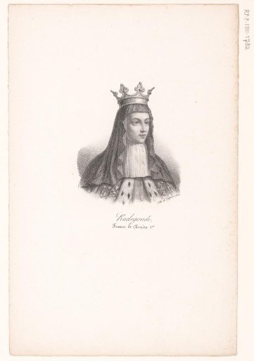 Portrait of Queen Radegundis