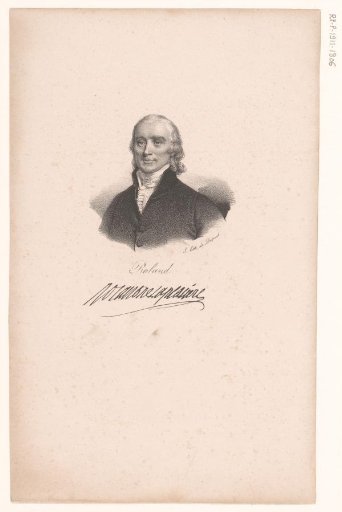 Portrait of Jean-Marie Roland de la Platière