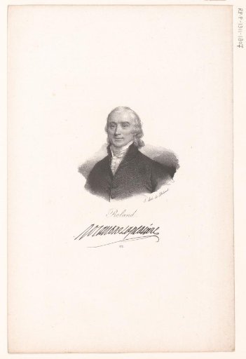 Portrait of Jean-Marie Roland de la Platière