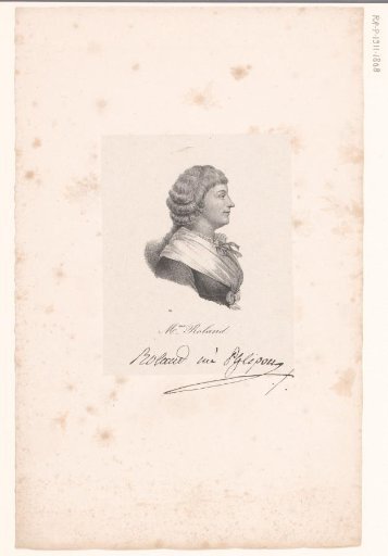 Portrait of Madame Roland