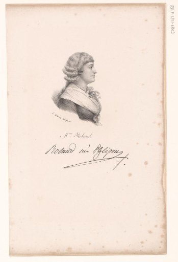 Portrait of Madame Roland