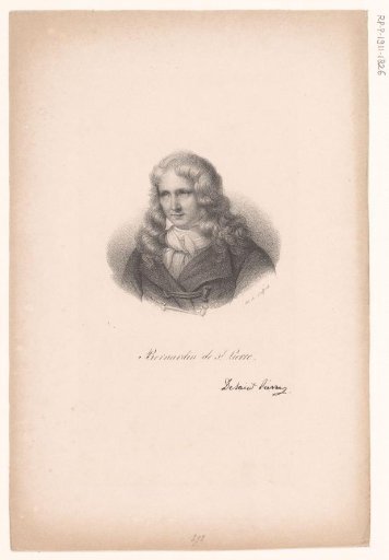 Portrait of Jacques-Henri Bernardin de Saint-Pierre