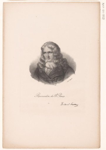 Portrait of Jacques-Henri Bernardin de Saint-Pierre