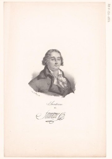 Portrait of Antoine Joseph Santerre