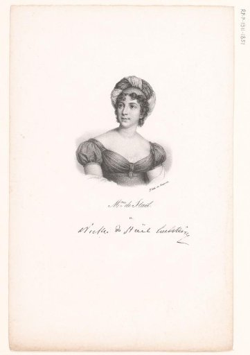 Portrait of Germaine de Staël