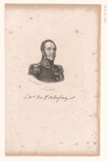 Portrait of Louis-Gabriel Suchet