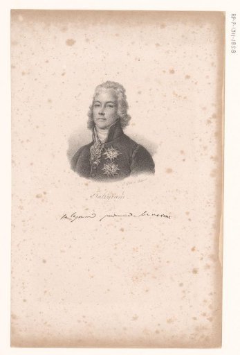 Portrait of Charles-Maurice de Talleyrand
