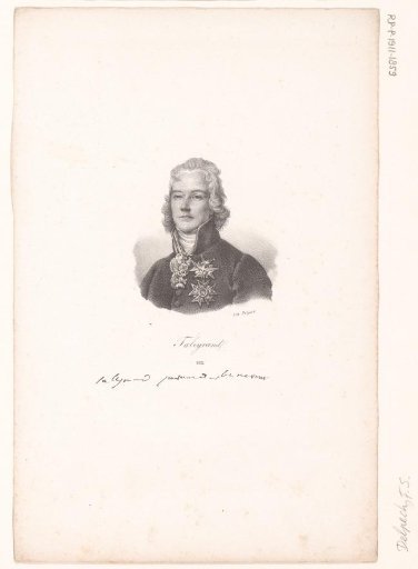 Portrait of Charles-Maurice de Talleyrand