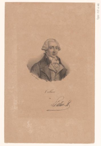 Portrait of Jean-Lambert Tallien