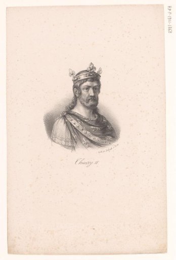 Portrait of Theuderic II