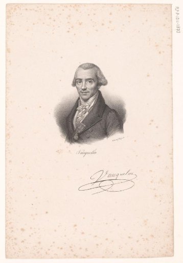 Portrait of Louis-Nicolas Vauquelin