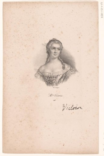 Portrait of Victoire of France