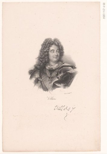 Portrait of Claude-Louis-Hector de Villars