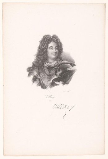 Portrait of Claude-Louis-Hector de Villars